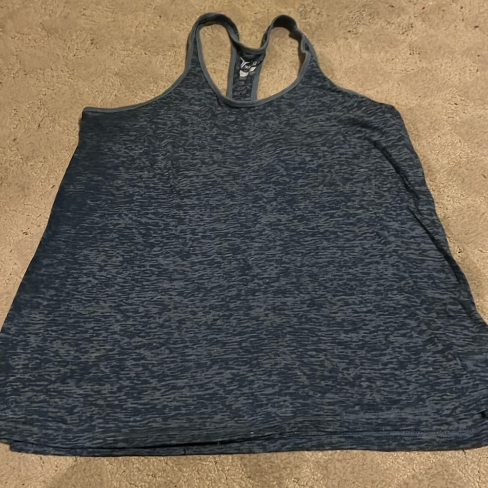 Old Navy Active Blue Workout/lounge tank top size large, loose.